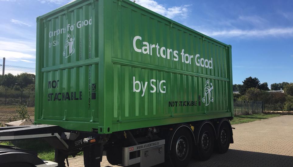 Hier ein Bild des Containers «in Echt». Bild: Jeannette Vogel