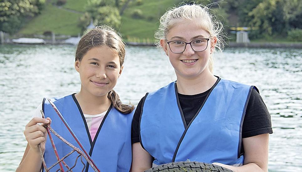 Zana Bahtijari und Lena Bernath haben schon letztes Jahr mitgemacht. Bild: Fgr