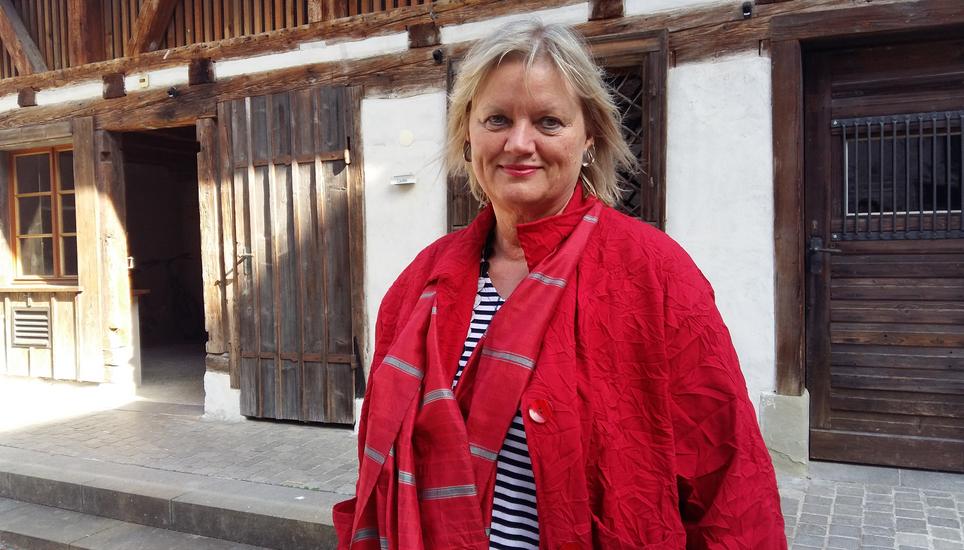Die Gesamtleiterin der Kultureinrichtungen der Steiner Jakob- und Emma Windler-Stiftung, Elisabeth Schraut. Bild: Radio Munot