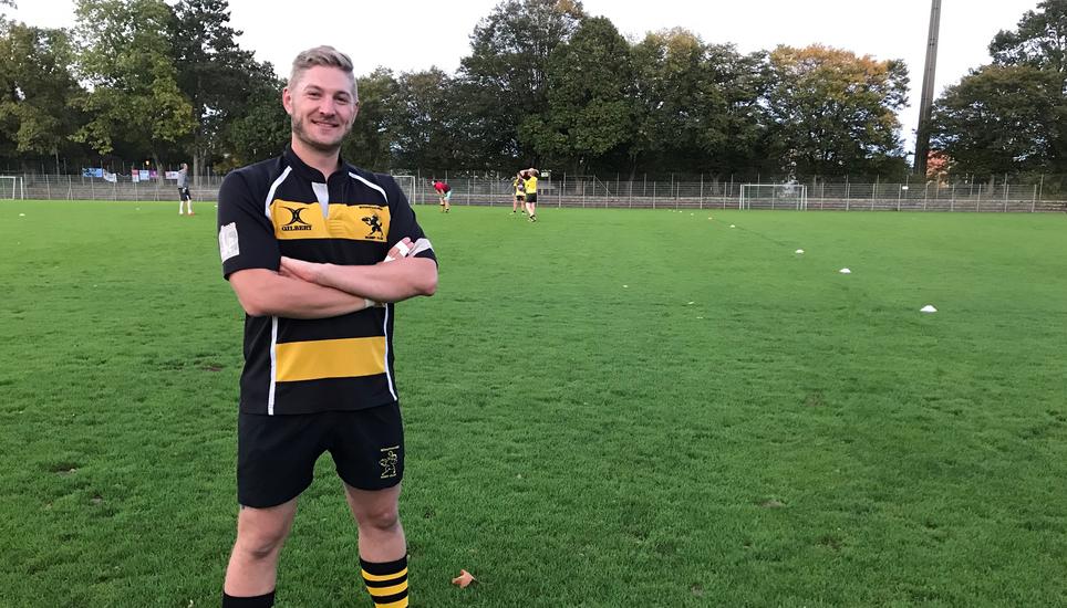 Der Schaffhauser Rugby-Captain Jan Kradolfer. Bild: Radio Munot