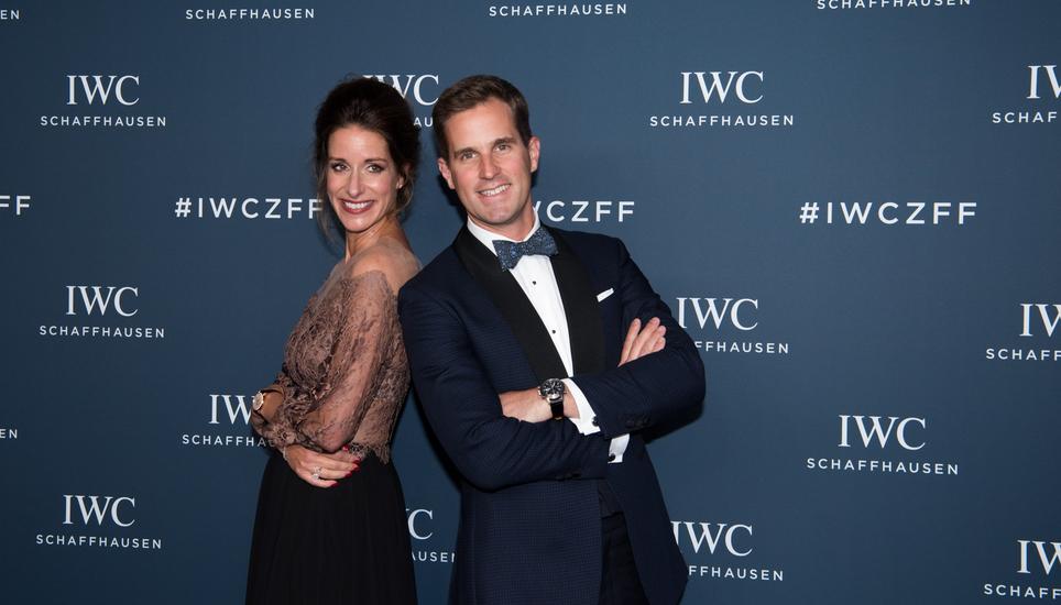 Das IWC-Duo mit Marketingchefin Franziska Gsell und Chef Christoph Grainger-Herr. Bild: Jeannette Vogel