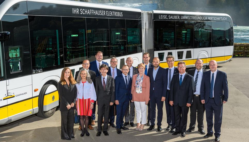 Die baskischen Besucher wurden von Mitgliedern des Regierungsrats und des Stadtrats empfangen.
