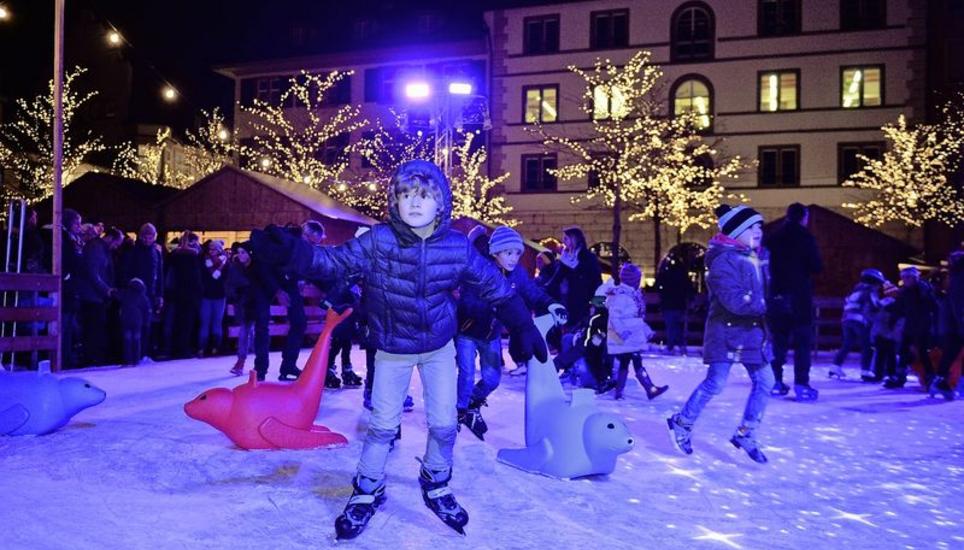 Der «Winterzauber» auf dem Herrenacker wurde 2018 vom Stadtrat unterstützt. Archivbild: Selwyn Hoffmann
