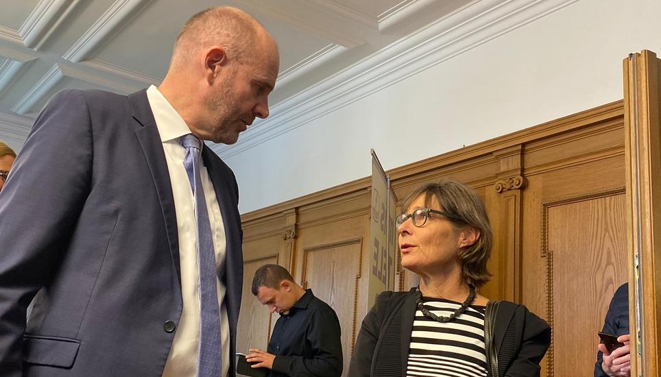 Thomas Hurter und Martina Munz vertreten den Kanton Schaffhausen auch in den nächsten vier Jahren im Nationalrat. Bild: Radio Munot