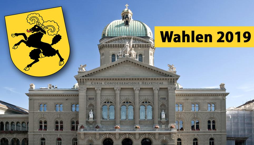 Wer nimmt für Schaffhausen Einsitz im Bundeshaus? Bild: parlament.ch/Montage: OPP