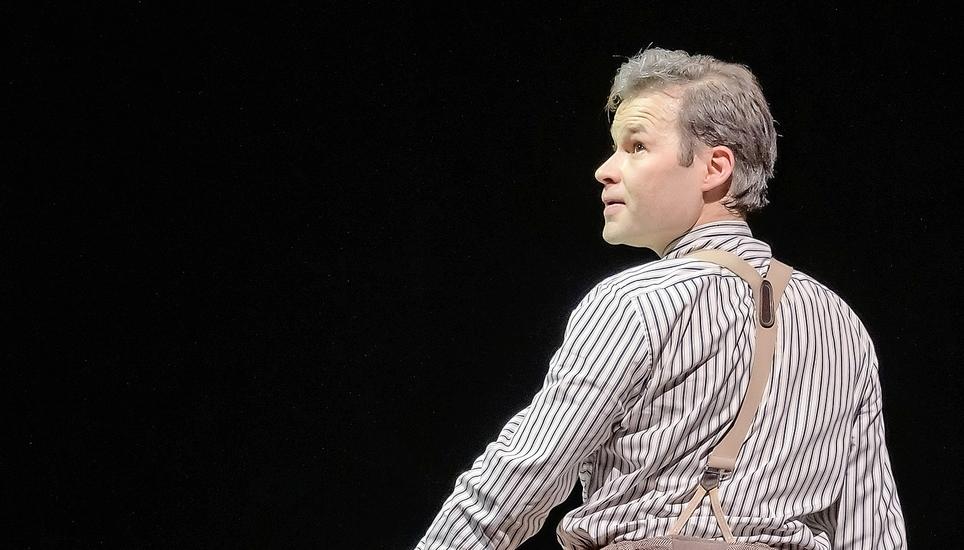 Schauspieler Michael von Burg, der in der Nähe von Schaffhausen aufgewachsen ist und die Kantonsschule Schaffhausen besucht hat. Bild: Michael Kessler