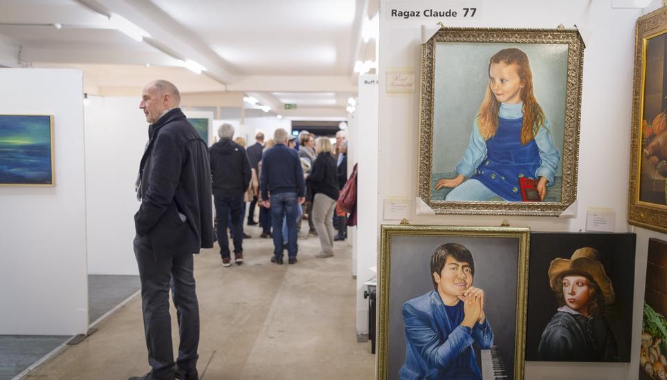 Auf dem Rundgang durch die «SHKunst2019».