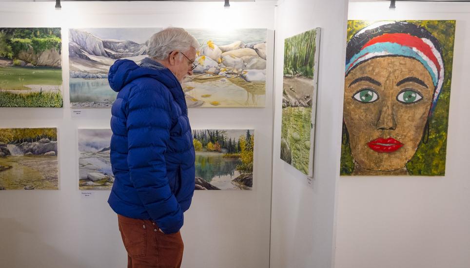 Auf dem Rundgang durch die «SHKunst2019».