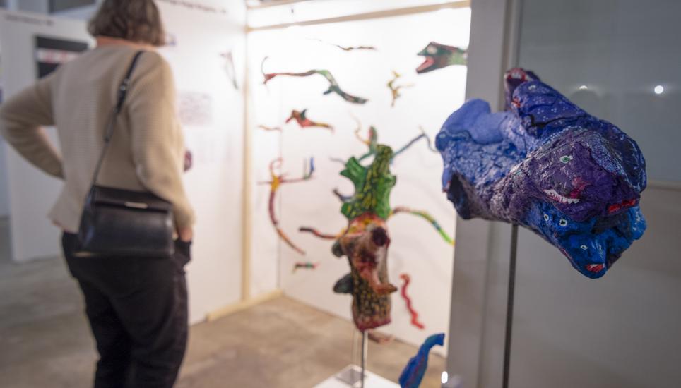 Auf dem Rundgang durch die «SHKunst2019».
