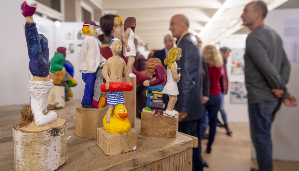 Auf dem Rundgang durch die «SHKunst2019».