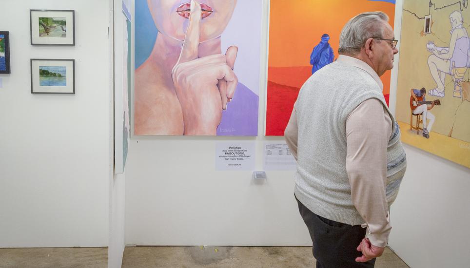 Auf dem Rundgang durch die «SHKunst2019».
