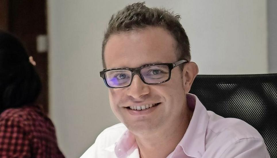 Pascal Nufer berichtete während mehr als fünf Jahren aus China. Bild: Lukas Messmer