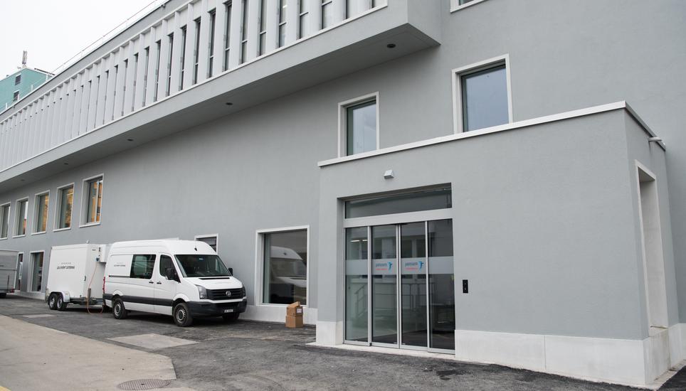 65 Mitarbeiter haben Platz im neuen Labor.