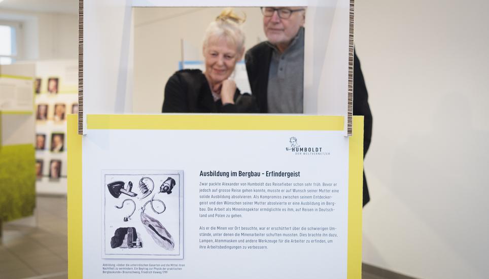Die Humboldt-Ausstellung im Konventhaus.