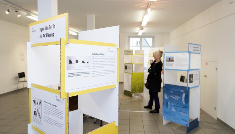 Die Humboldt-Ausstellung im Konventhaus.