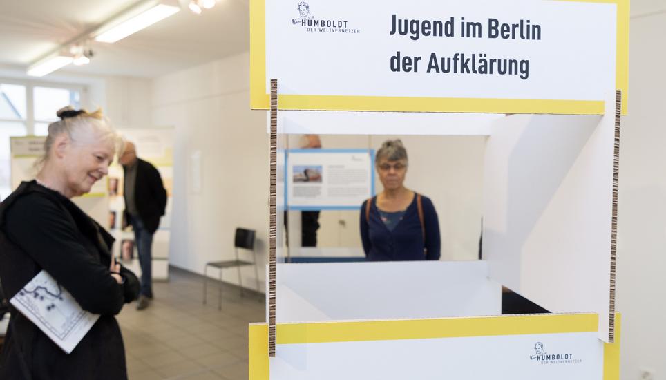 Die Humboldt-Ausstellung im Konventhaus.