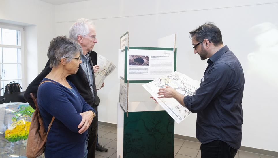 Die Humboldt-Ausstellung im Konventhaus.