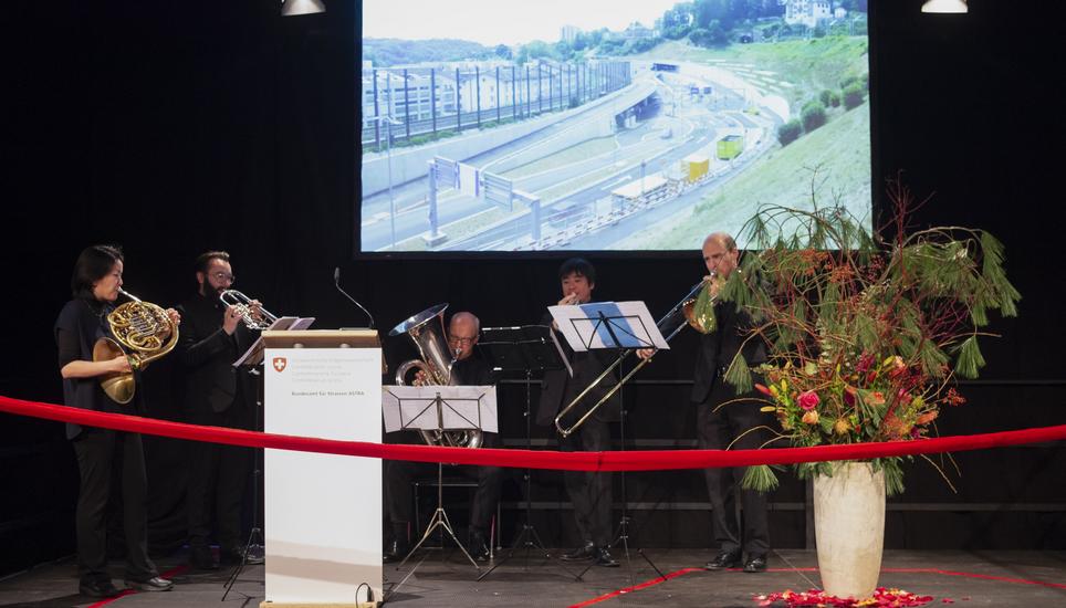 Gestern wurde der Galgenbucktunnel offiziell eröffnet.