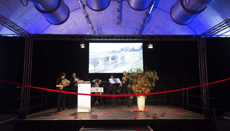 Gestern wurde der Galgenbucktunnel offiziell eröffnet.