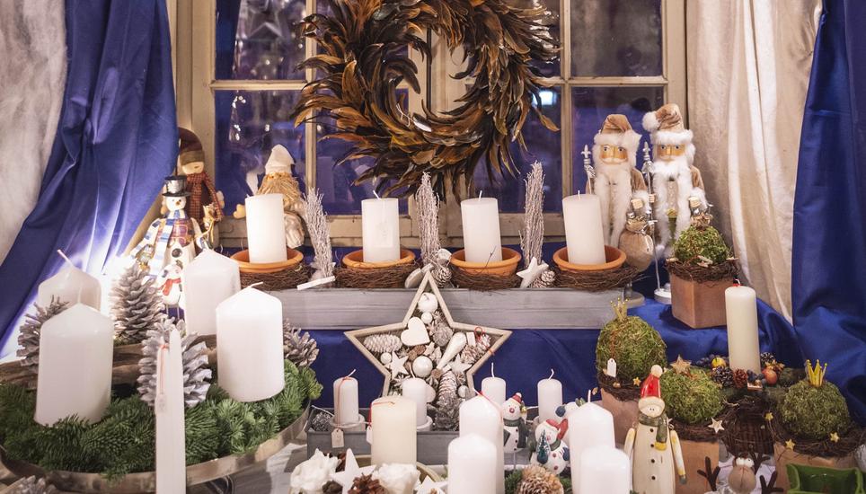 Impressionen aus der Weihnachtsausstellung.