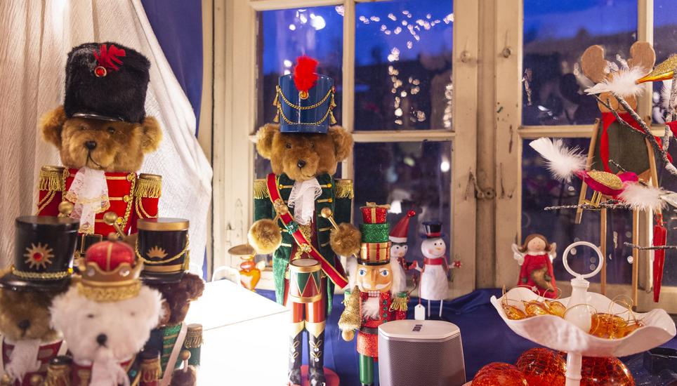 Impressionen aus der Weihnachtsausstellung.