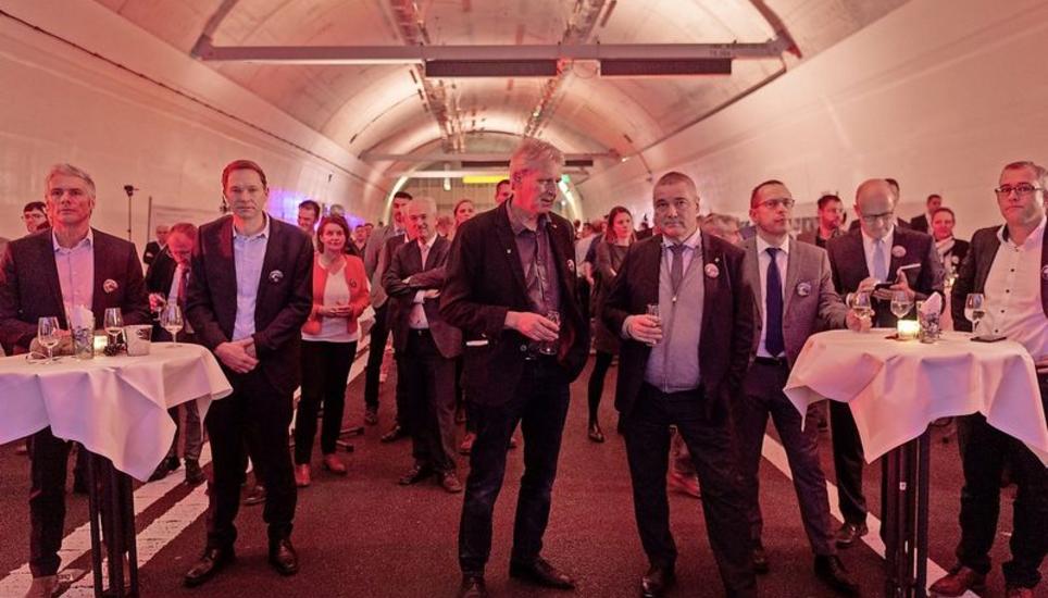 Gestern wurde der Galgenbucktunnel offiziell eröffnet.