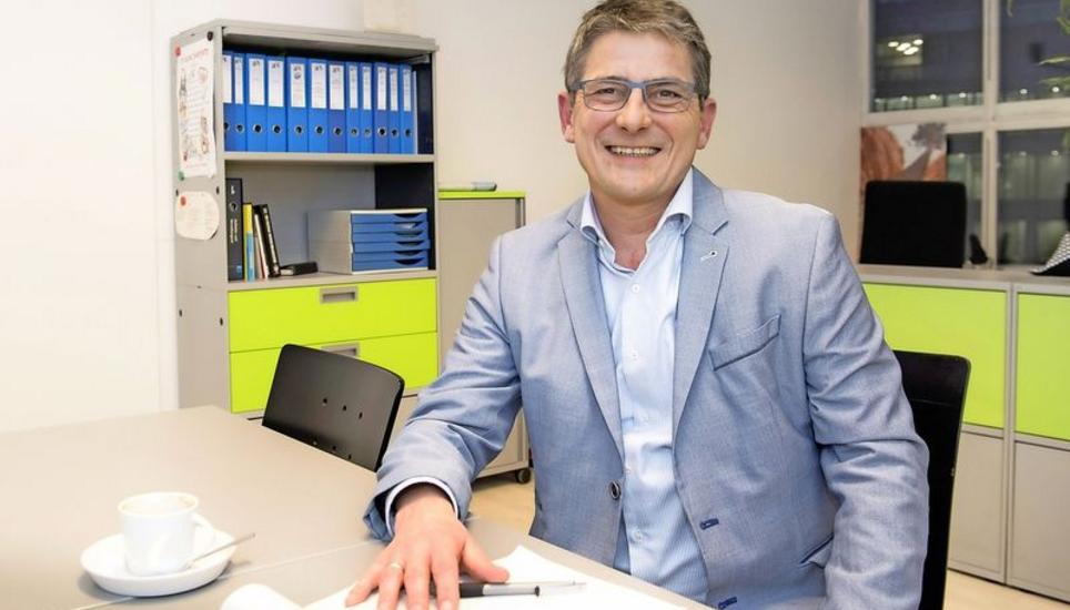 Martin Ahrend ist der Geschäftsführer der Schaffhauser Softwareentwicklungsfirma a2-c AG. Bild: Jeannette Vogel