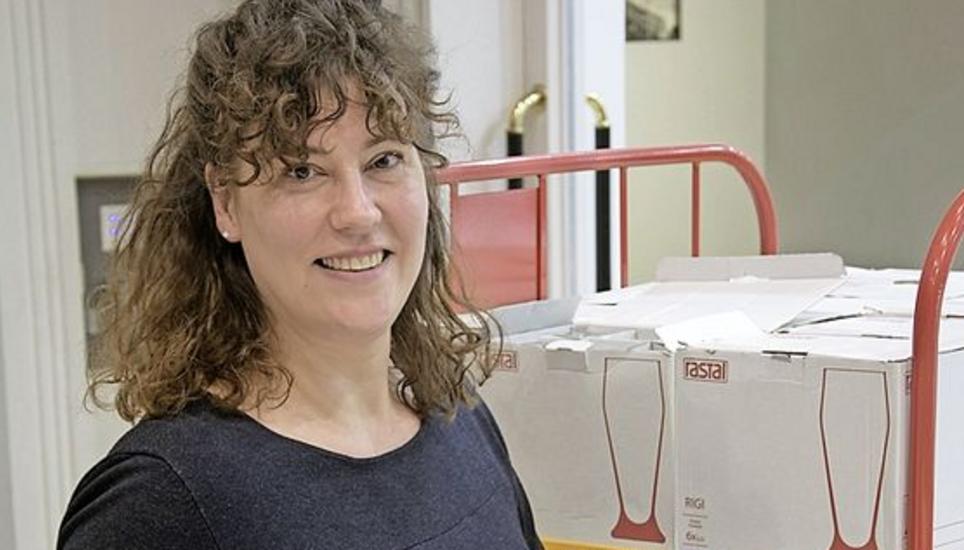 Steckt mitten in den Vorbereitungen für den Grossanlass: Petra Schmiedke. Bild: Fabio Bleise