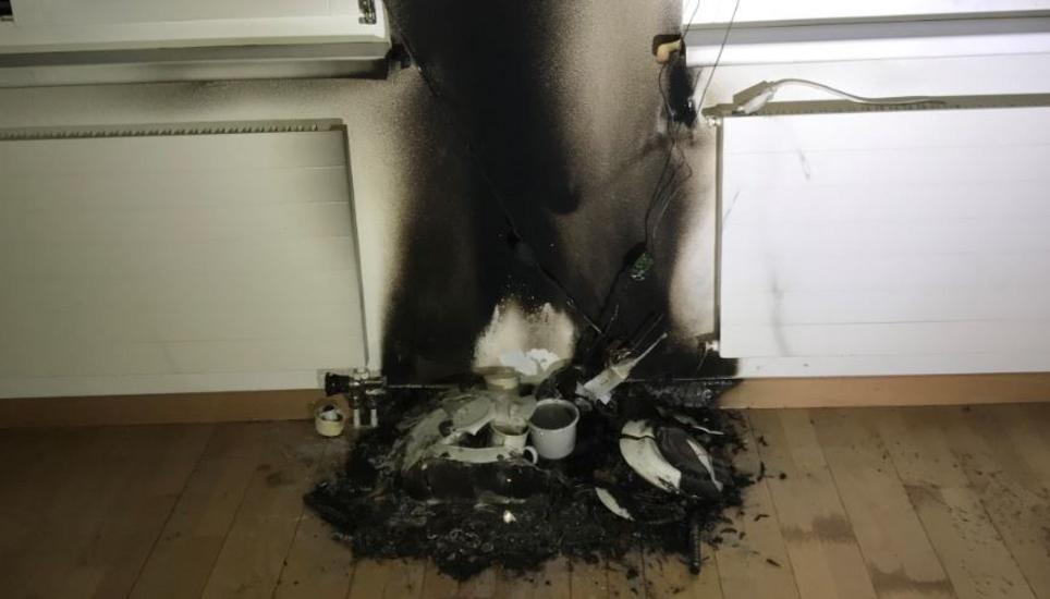 Die genaue Brandursache muss noch ermittelt werden. Bild: SHPol