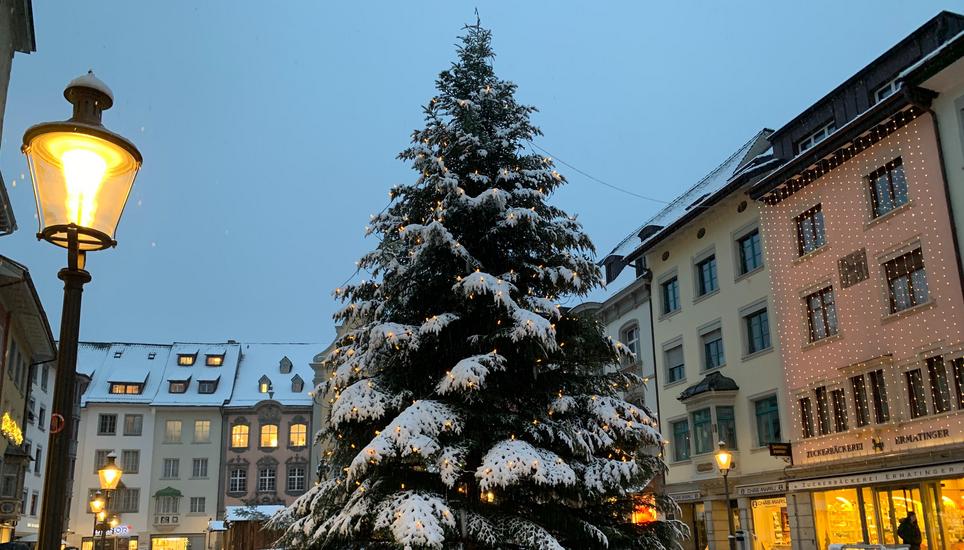 Weihnachtsstimmung auf dem Froni. Bild: Daniela Schwaninger