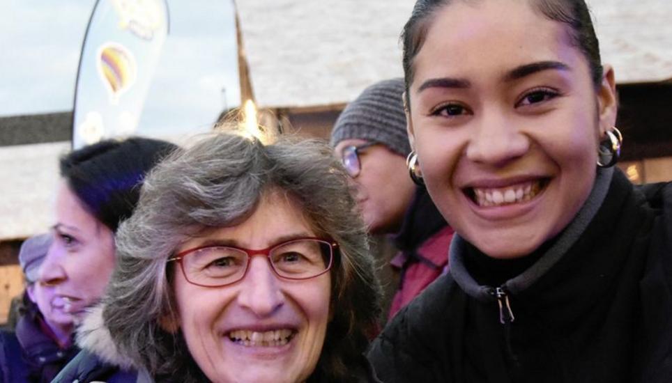 Vereinspräsidentin Eva Frei (l.) und EGS-Trainerin Anya Biondi zeigten sich stolz auf ihre Schützlinge.