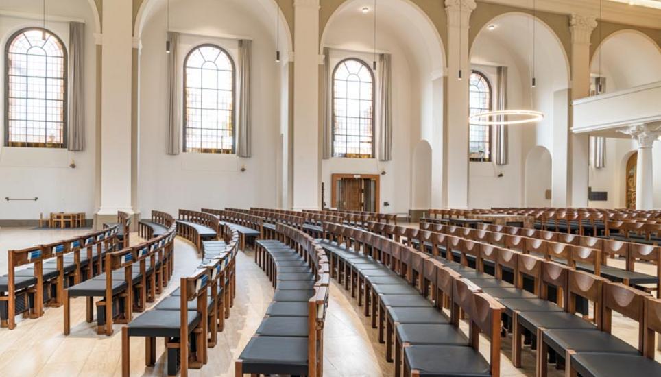 Das Modell «Santo» ist beliebt in Kirchen.