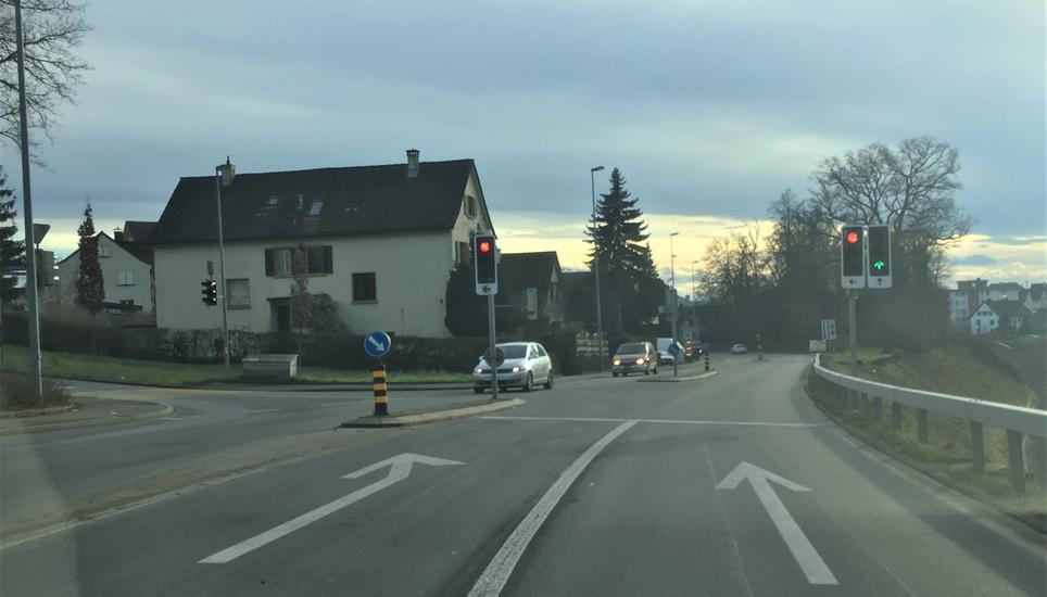 Es stellt sich die Frage, ob dieses Lichtsignal noch notwendig sei. Bild: Radio Munot