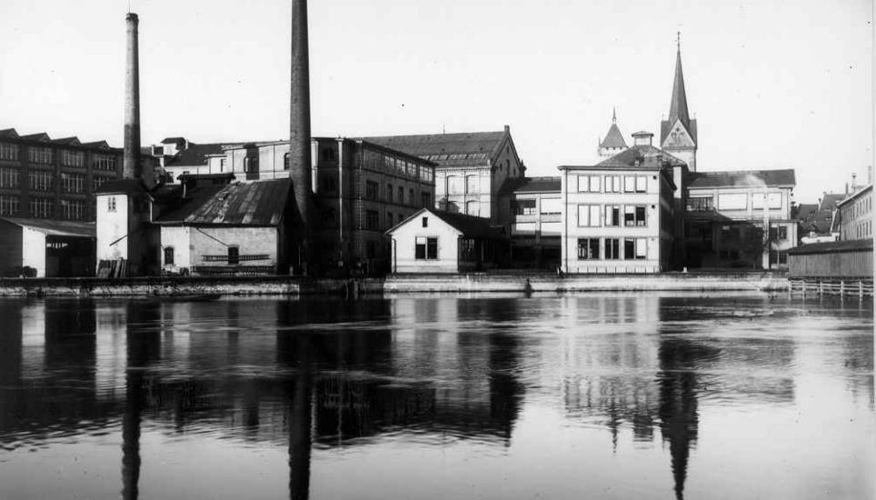 Das Kammgarnareal war in den 20er-Jahren noch ein pulsierender Industrieplatz.