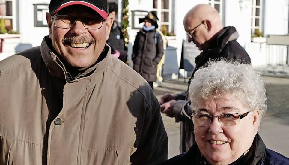 Hansjörg und Heidi Wägeli aus Diessenhofen: «Wir sind seit 38 Jahren an der Fasnacht dabei.»