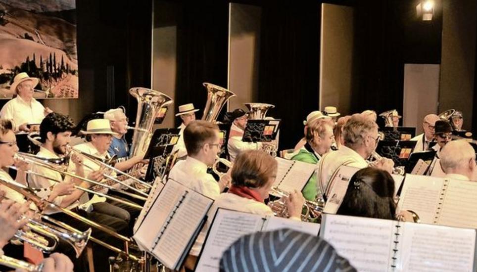 Der erste Auftritt des Musikvereins Stammheim im neuen Jahr sorgte für Begeisterung im Publikum. Bild: Beat Rajchman