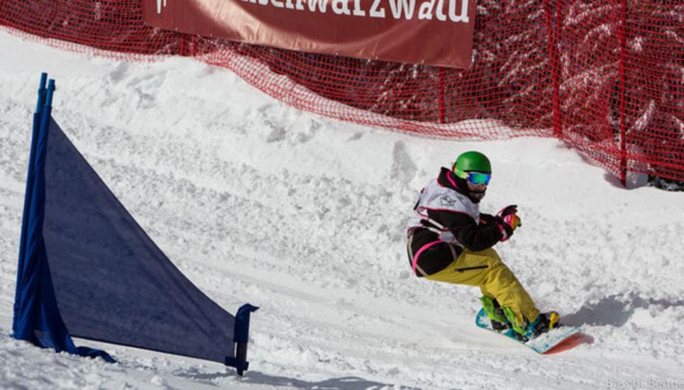 Kuhnert steht seit sie sieben Jahre alt ist auf dem Snowboard. Bild: Radio Munot