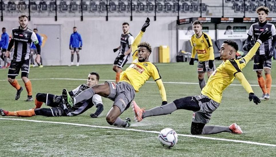 Noch nicht alles klappte gestern im Angriffsspiel des FCS. Bild: Roger Albrecht