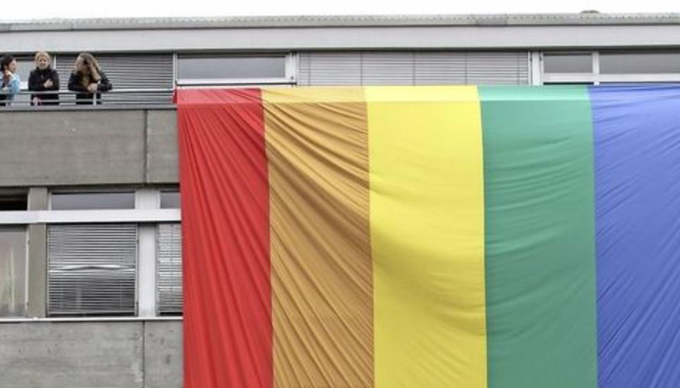 Homophobie dürfe keinen Platz in der Gesellschaft haben, fordern Homosexuelle. Bild: Key