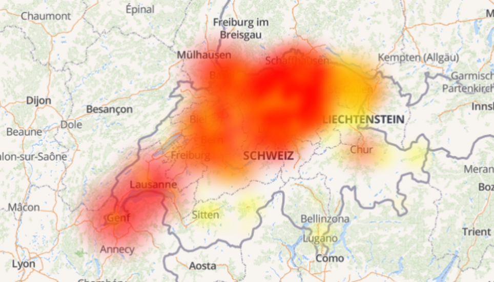 Aug 14, 2021 · eine übersicht der aktuellen störungen, geplanten wartungsarbeiten vom gesamten swisscom mobile netz, internet und tv. Swisscom Störung - Massive Storung Bei Swisscom In Der Deutschschweiz Schaffhauser Nachrichten