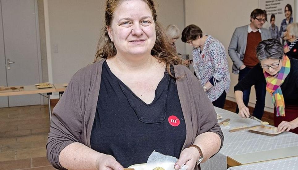 Von ihrer Mutter hat Sabine Keck aus Empfingen das Handwerk des Backens mit Gebäckmodeln gelernt.