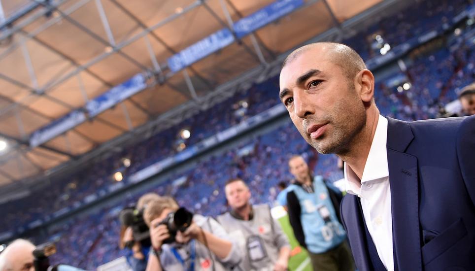 Roberto di Matteo vor einem Heimspiel des FC Schalke 04, 2014. Archivbild: Key