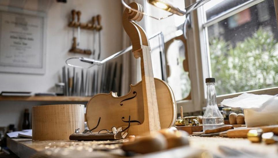 «Ich würde sagen, das Instrument ist zu etwa 90 Prozent fertig», sagt Martin Kuhn über dieses eine seiner aktuellen Projekte.