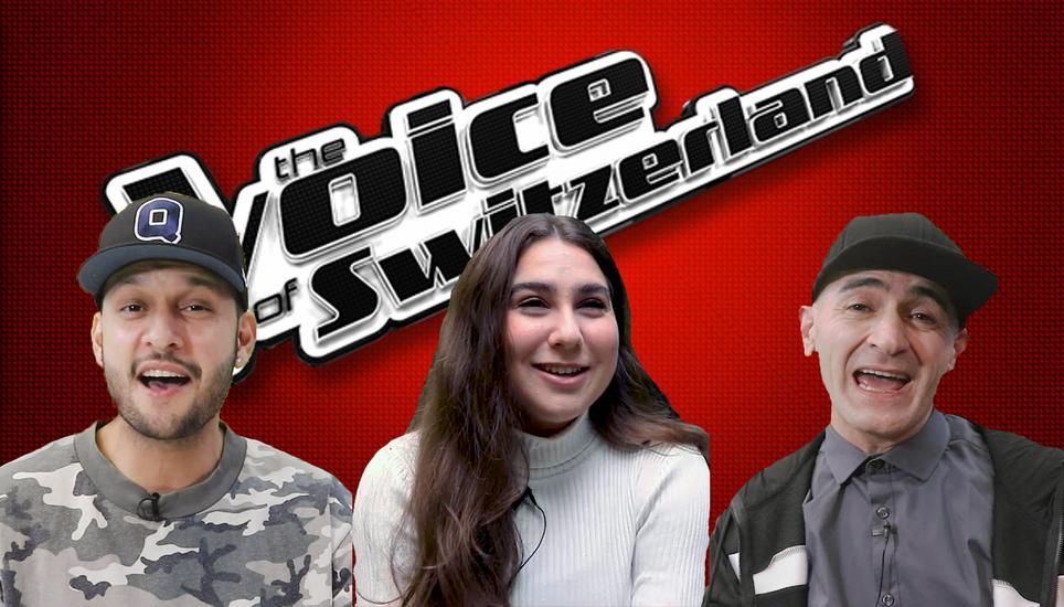 Nahum, Vanessa und Vincenzo wollen bei «The Voice of Switzerland» gewinnen. Bild: OPP