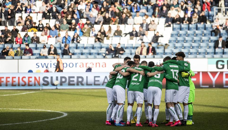 Am Sonntag gab es für den FC St. Gallen eine Niederlage gegen den FC Luzern. Bild: Key