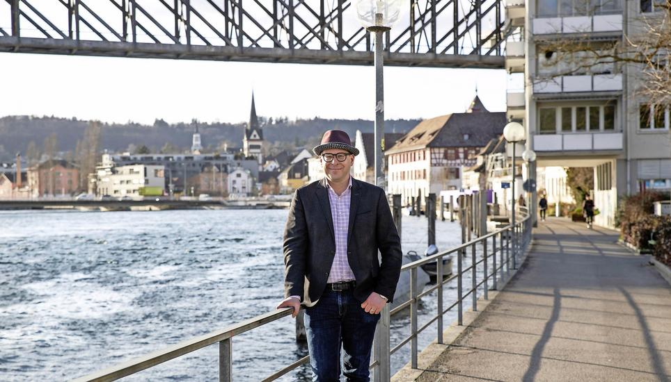 Finanzreferent Daniel Preisig auf dem Areal Fischerhäusern, wo das neue Restaurant geplant ist. Bild: Roberta Fele