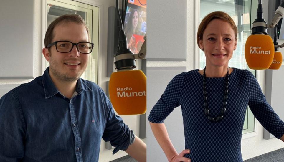 Marco Planas und Christine Thommen sind ambitioniert, kommenden August den Wahlkampf für den Platz im Stadtrat zu bestreiten. Bild: Radio Munot