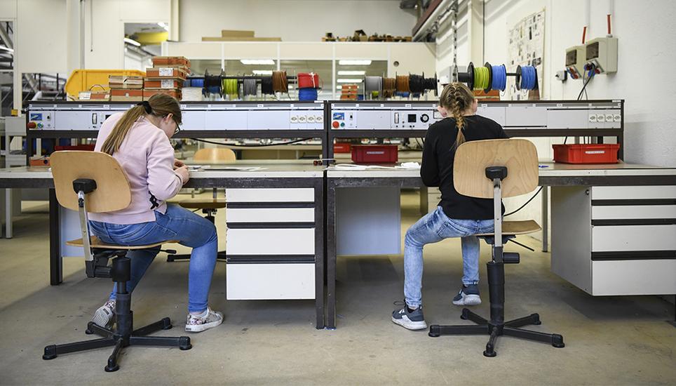 Weitere Impressionen vom «Meitli-Technik-Tag».