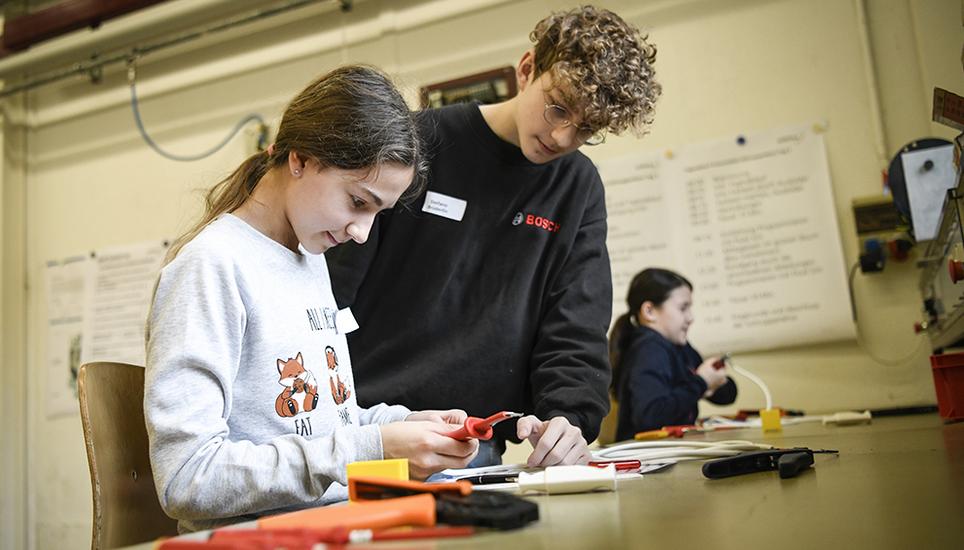 Weitere Impressionen vom «Meitli-Technik-Tag».