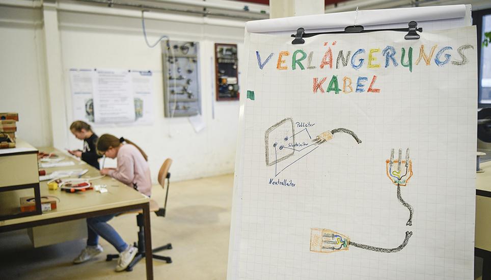 Weitere Impressionen vom «Meitli-Technik-Tag».